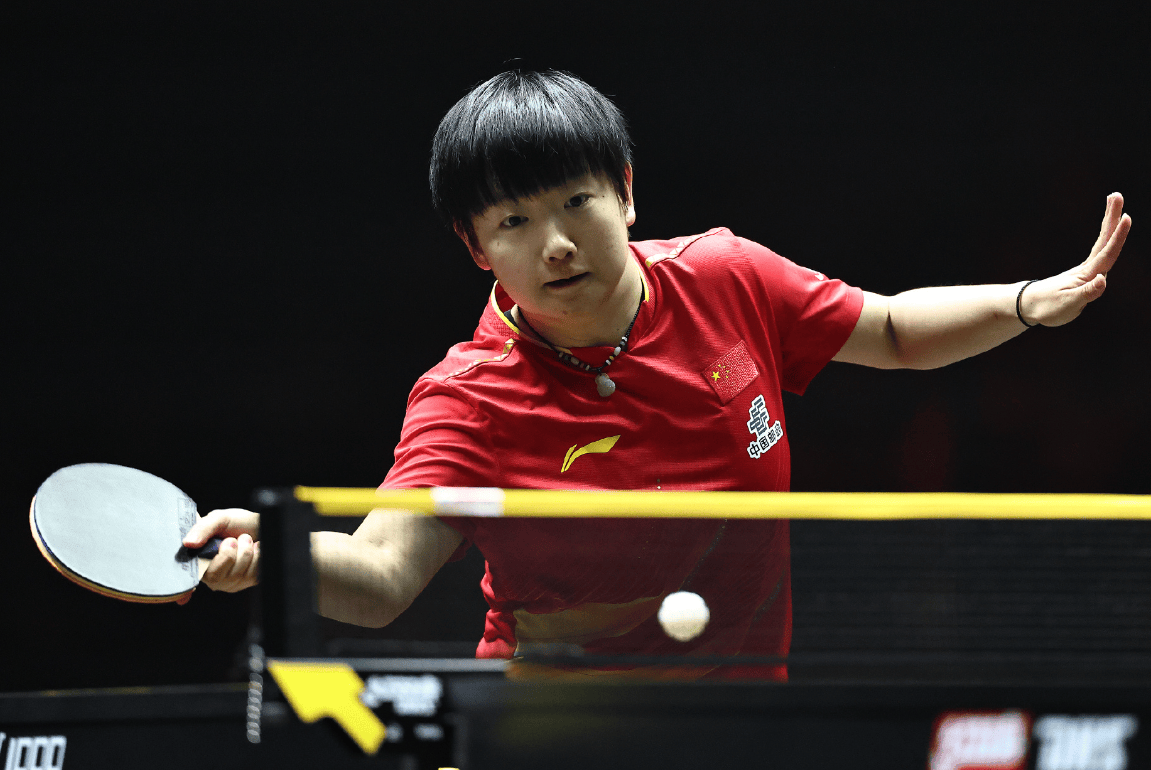 法逾越的一, 孙颖莎没有, 不能再输的 法逾越的一, 孙颖莎没有, 不能再输的